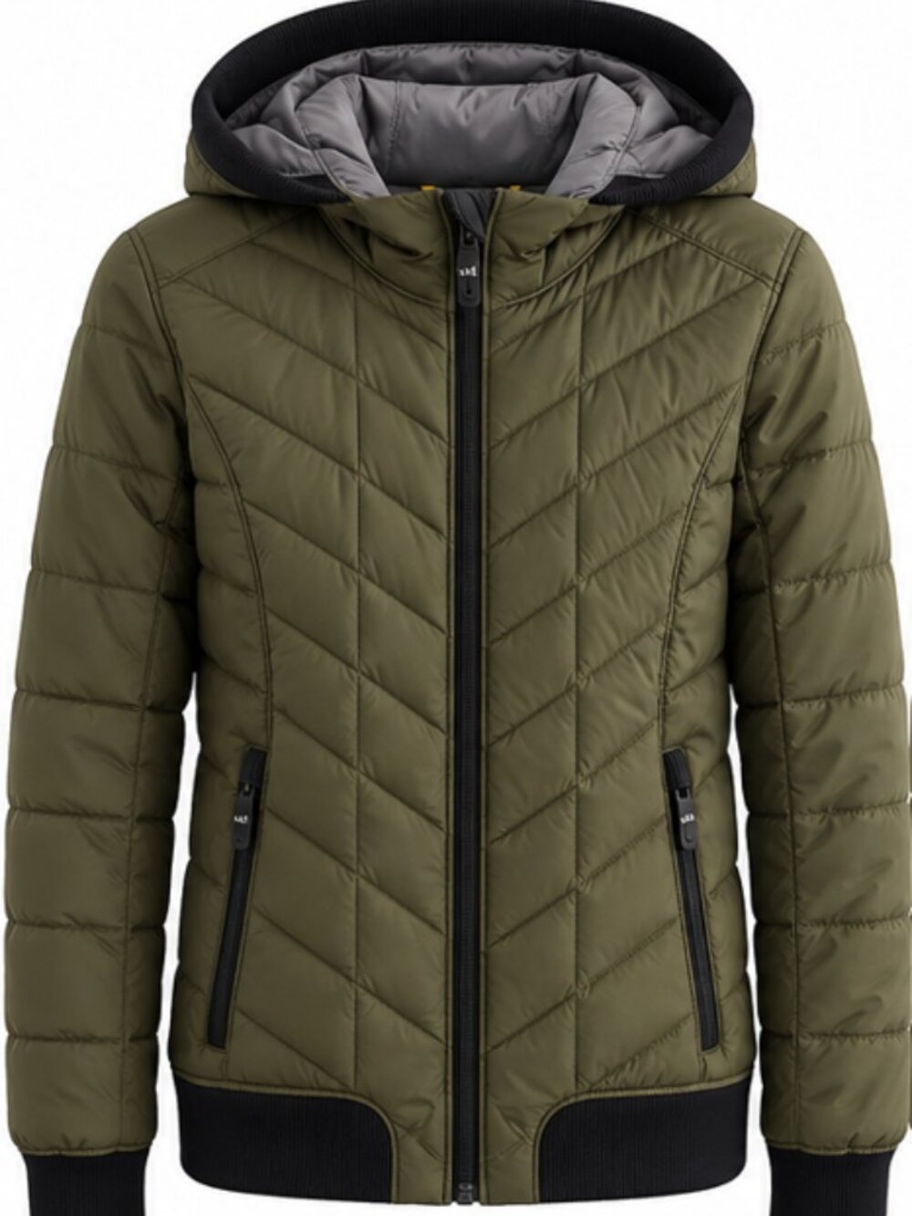 Women's Lolë Khaki Green Jacket – Size XS